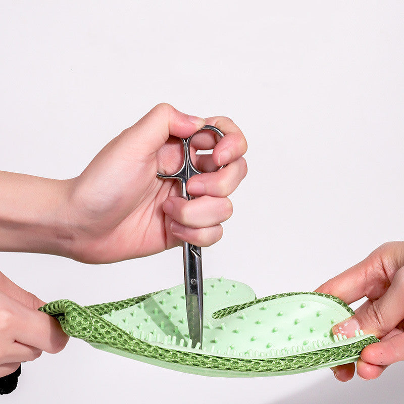 Silicone Massage Gloves and Pet Hair Removal Brushes
